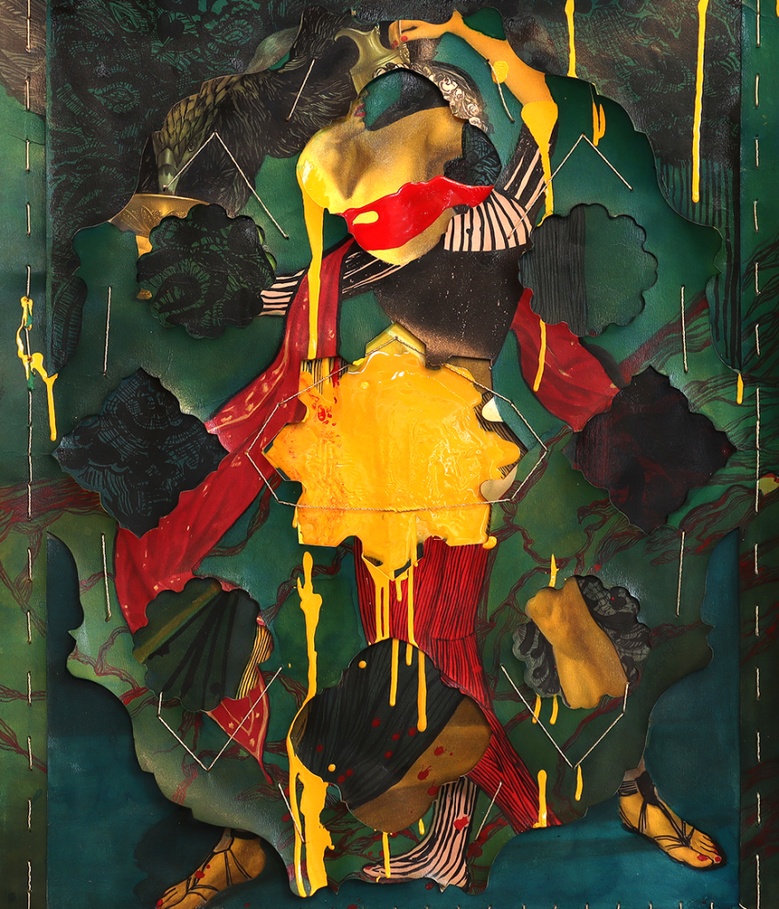 Affiche officielle du FLAM 2026 par Zoulikha Bouabdellah